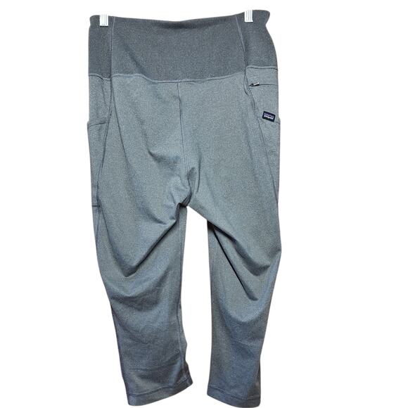 Patagonia Women's leightweight pack Out crops 19" high rise legging gray size L - Picture 3 of 7